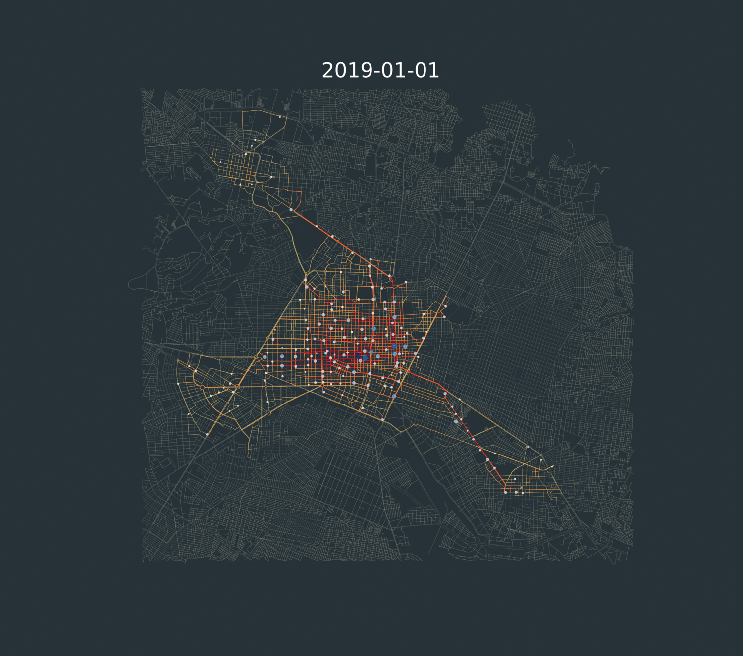 MiBici Street Usage